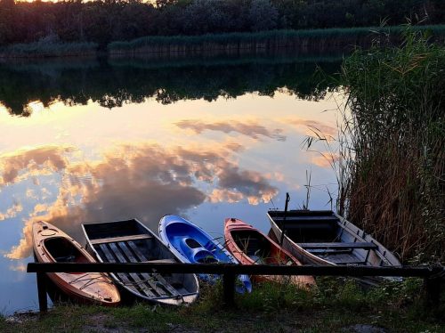 Szelidi tó - csónakok