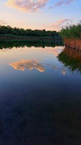 Szelidi tó szép este